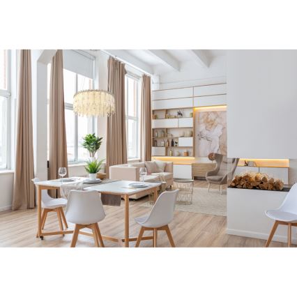 Globo - LED lestenec na kablu LED/58W/230V 2700-6000K + daljinski upravljalnik