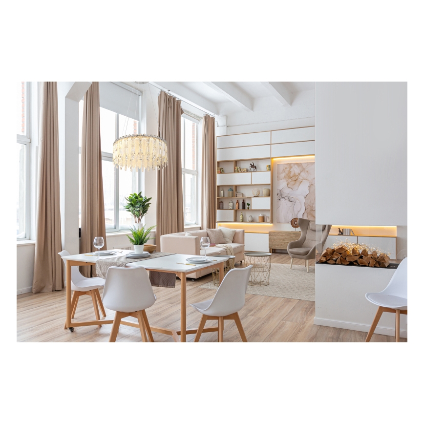 Globo - LED lestenec na kablu LED/58W/230V 2700-6000K + daljinski upravljalnik