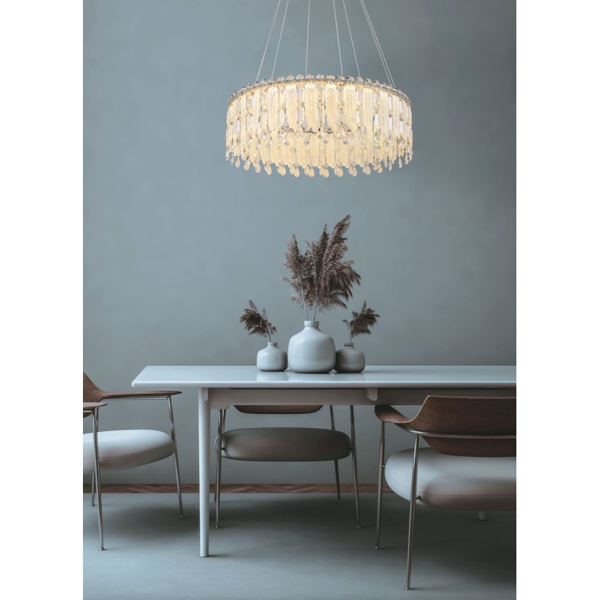 Globo - Zatemljiv LED lestenec na žici LED/78W/230V 2700-6000K + daljinski upravljalnik