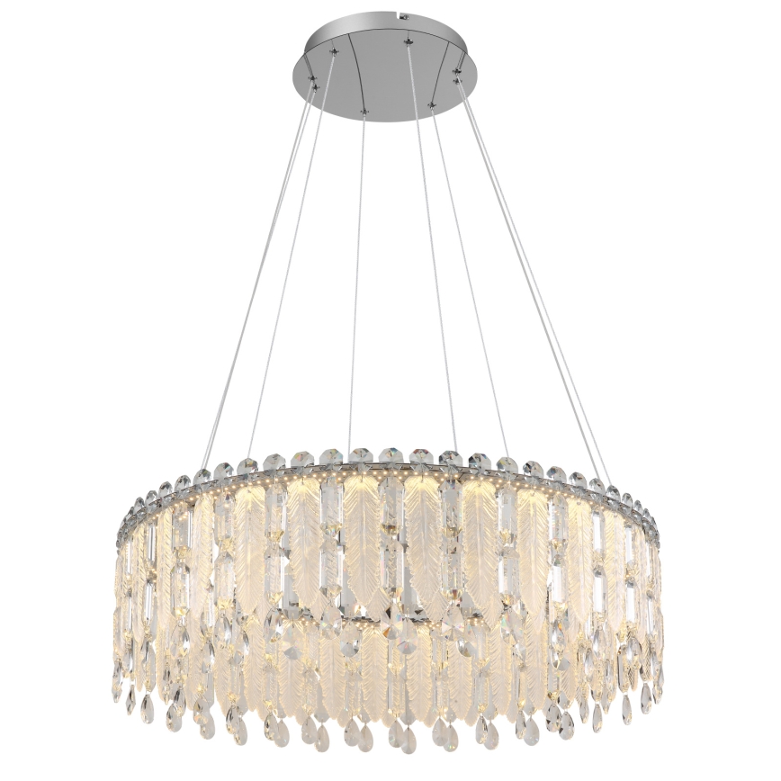 Globo - Zatemljiv LED lestenec na žici LED/78W/230V 2700-6000K + daljinski upravljalnik