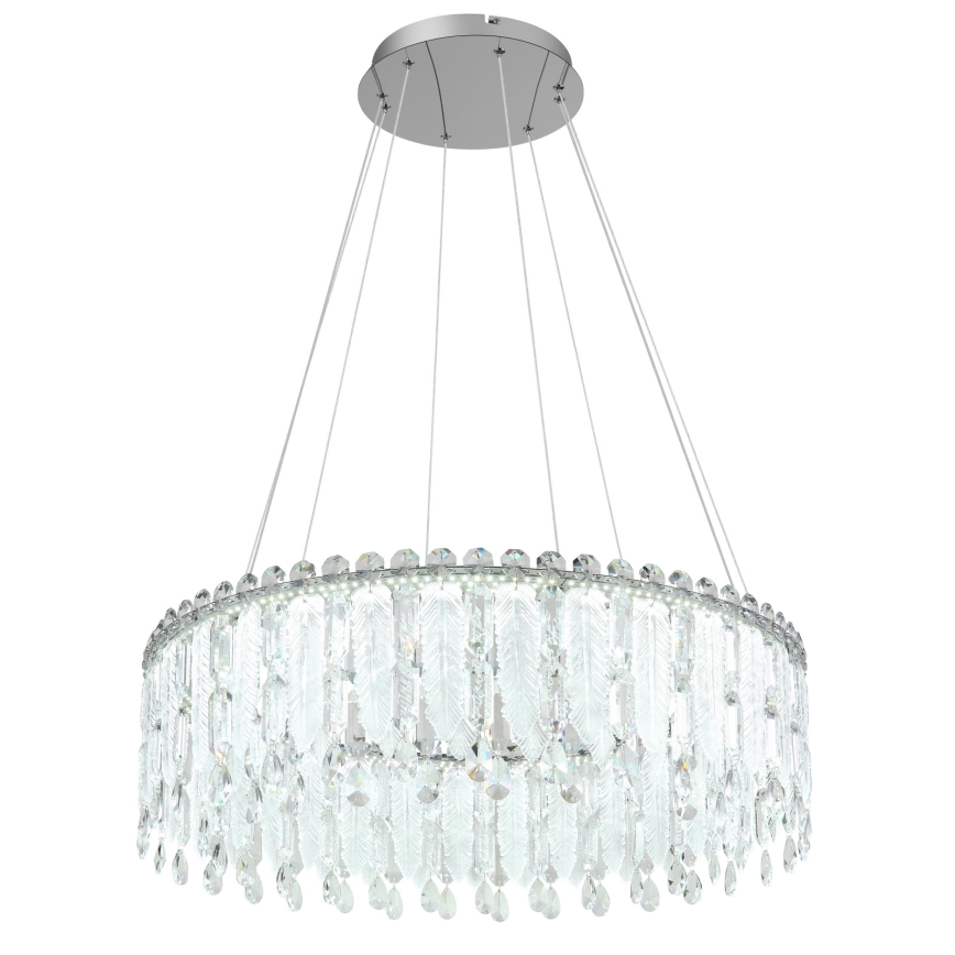 Globo - Zatemljiv LED lestenec na žici LED/78W/230V 2700-6000K + daljinski upravljalnik