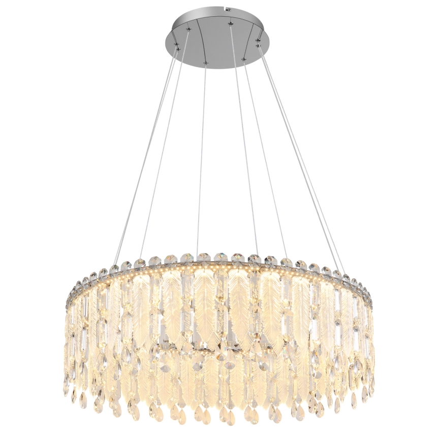 Globo - Zatemljiv LED lestenec na žici LED/78W/230V 2700-6000K + daljinski upravljalnik
