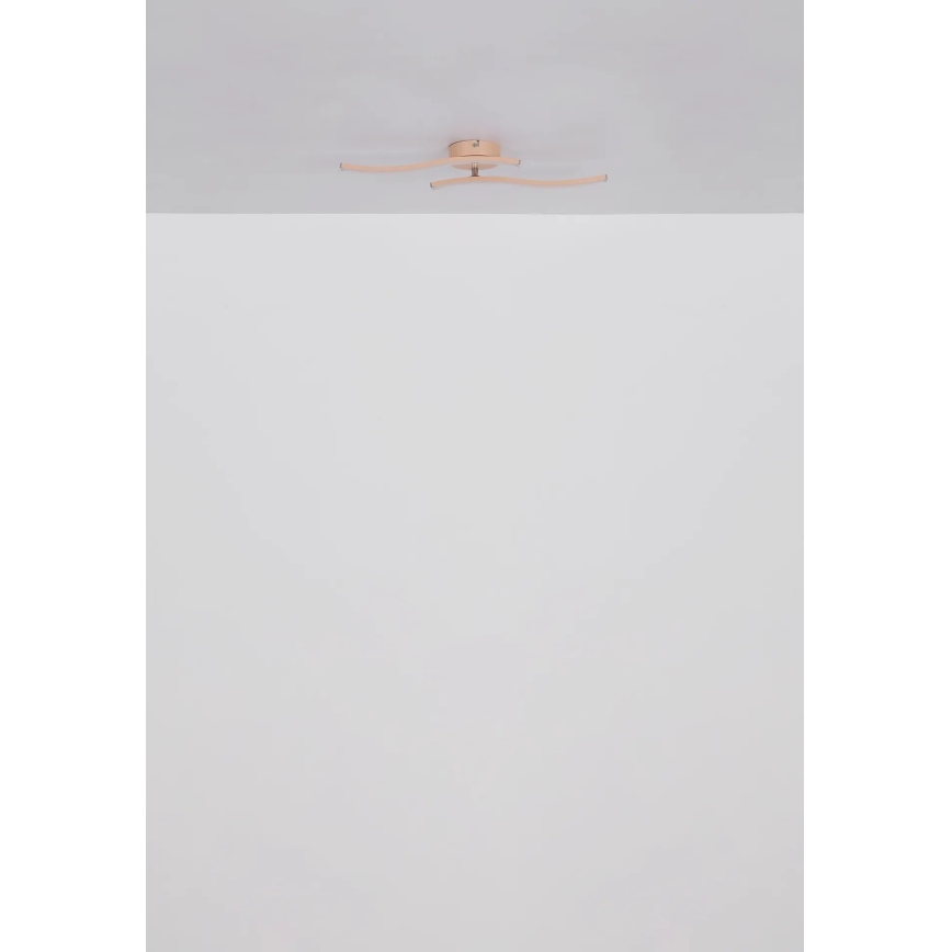Globo - LED Lestenec LED/12W/230V 3000K oranžna