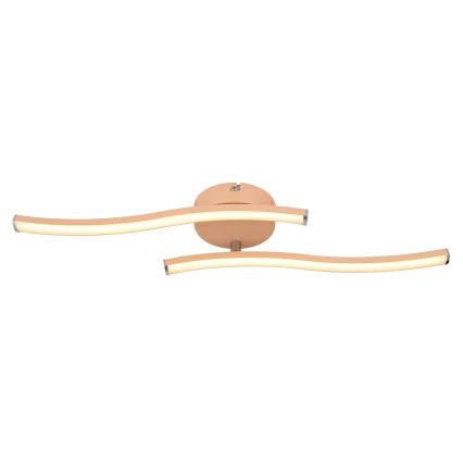 Globo - LED Lestenec LED/12W/230V 3000K oranžna