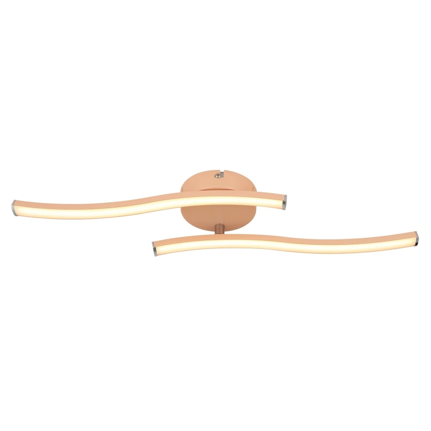 Globo - LED Lestenec LED/12W/230V 3000K oranžna