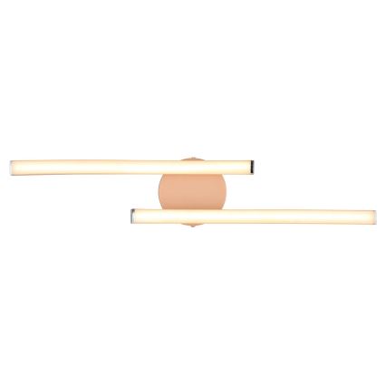 Globo - LED Lestenec LED/12W/230V 3000K oranžna
