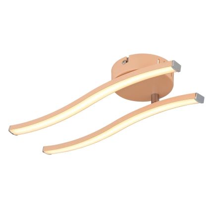 Globo - LED Lestenec LED/12W/230V 3000K oranžna