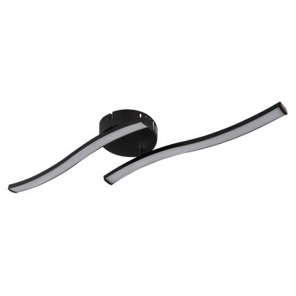 Globo - LED Lestenec LED/12W/230V 3000K črna