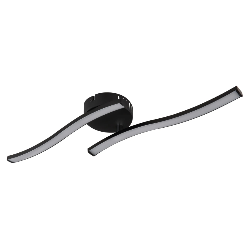 Globo - LED Lestenec LED/12W/230V 3000K črna