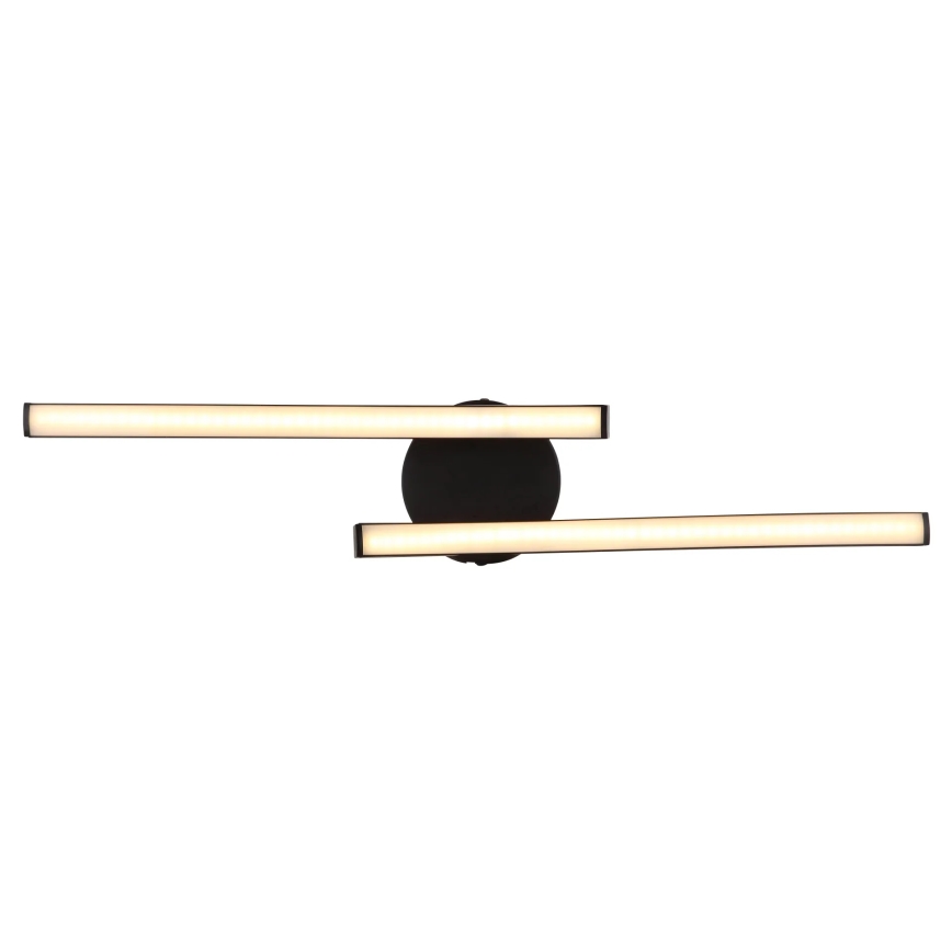 Globo - LED Lestenec LED/12W/230V 3000K črna