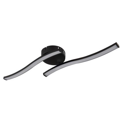 Globo - LED Stropna svetilka 2xLED/6W/230V črna