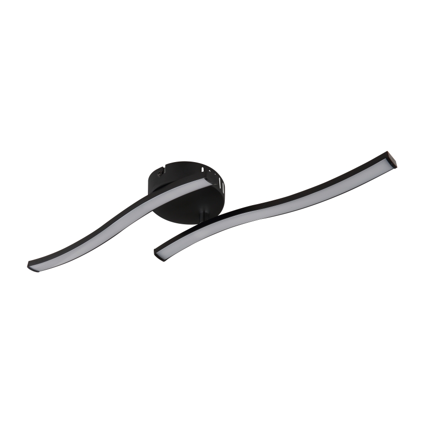 Globo - LED Stropna svetilka 2xLED/6W/230V črna