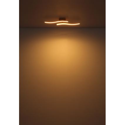 Globo - LED Lestenec LED/12W/230V 3000K bela