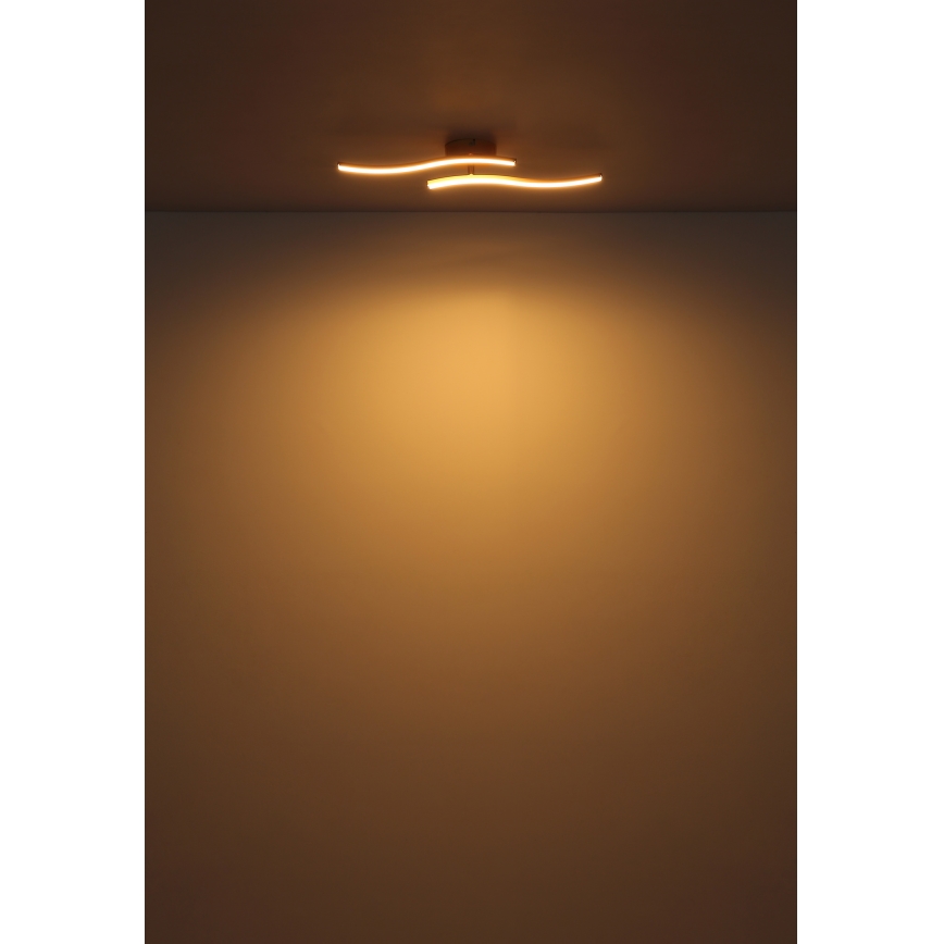 Globo - LED Lestenec LED/12W/230V 3000K bela