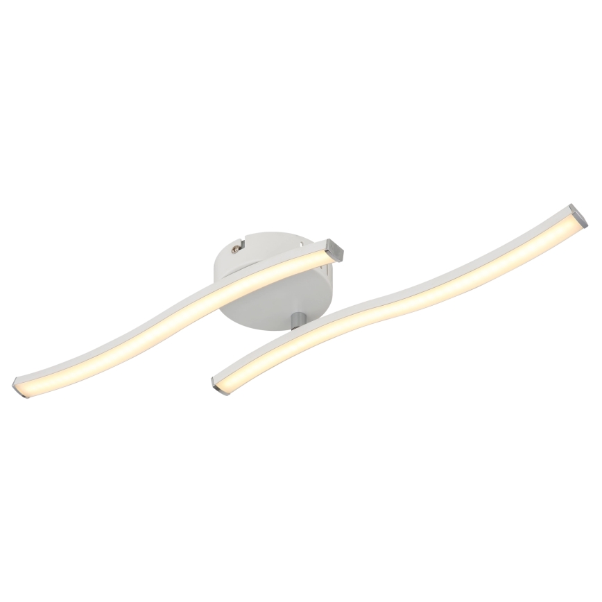 Globo - LED Lestenec LED/12W/230V 3000K bela