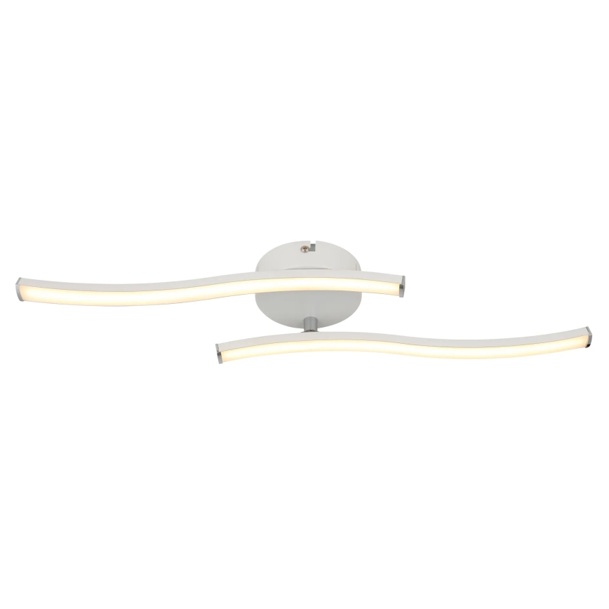 Globo - LED Lestenec LED/12W/230V 3000K bela