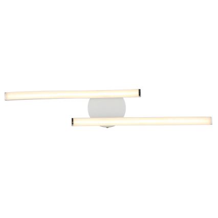 Globo - LED Lestenec LED/12W/230V 3000K bela