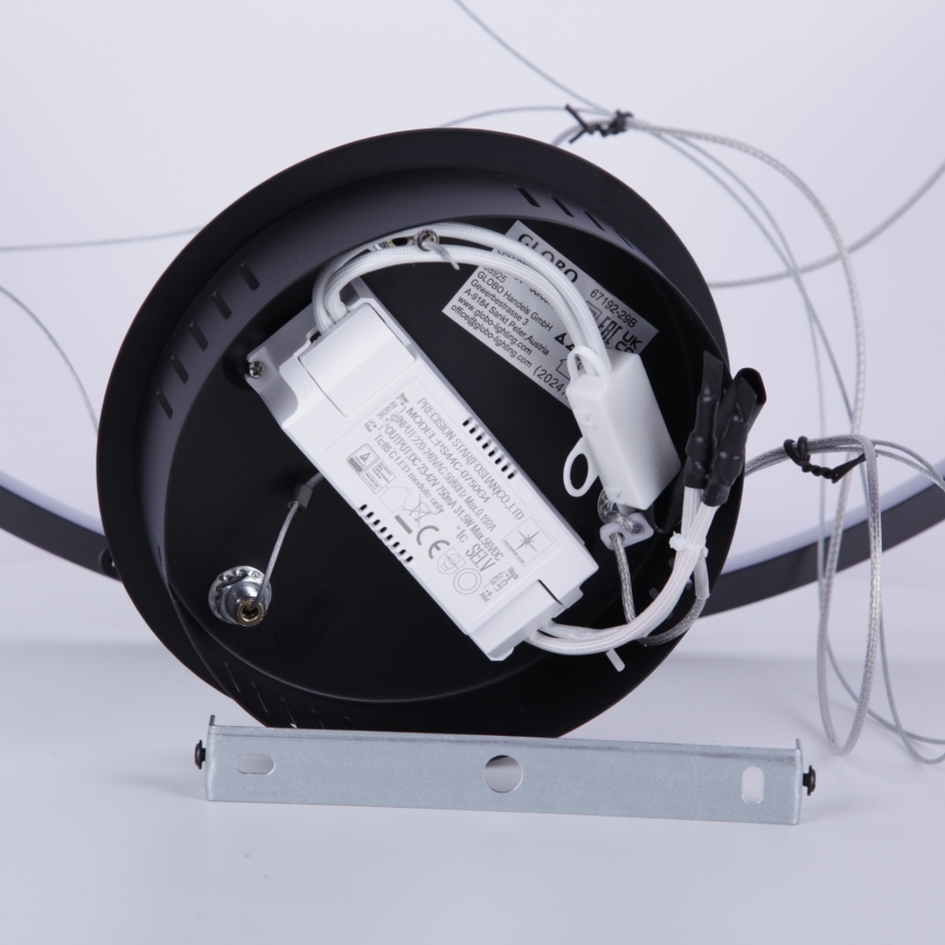 Globo - LED Lestenec na vrvici LED/29W/230V