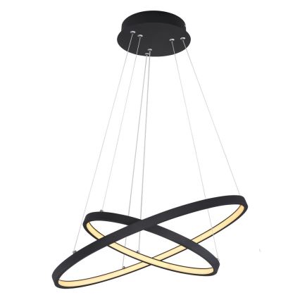 Globo - LED Zatemnitveni lestenec na vrvici 2xLED/21W/230V