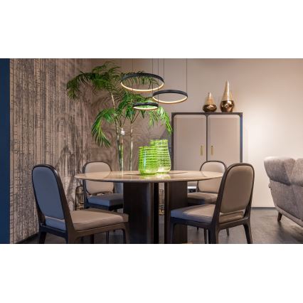 Globo - LED Zatemnitveni lestenec na vrvici LED/55W/230V 2700-6000K + Daljinski upravljalnik