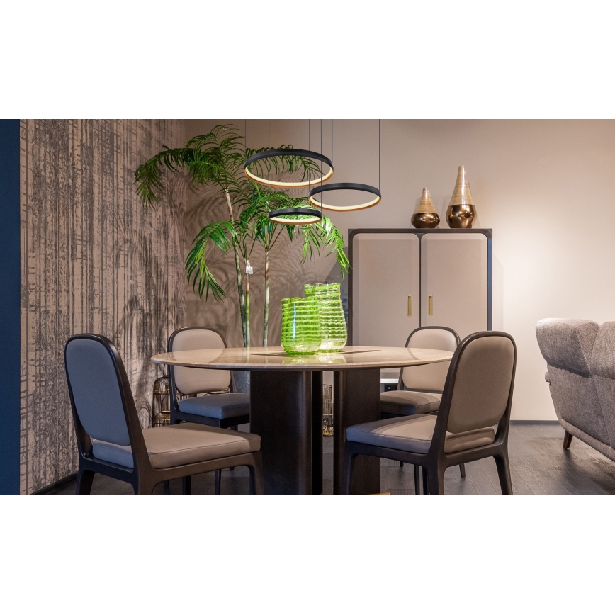 Globo - LED Zatemnitveni lestenec na vrvici LED/55W/230V 2700-6000K + Daljinski upravljalnik