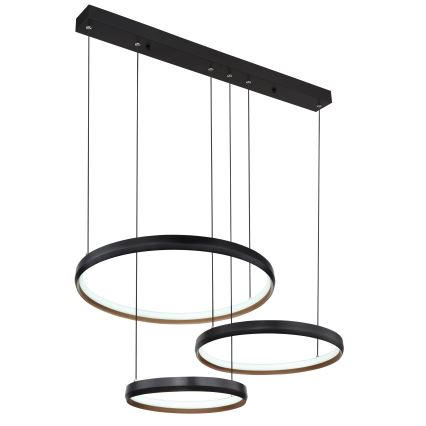 Globo - LED Zatemnitveni lestenec na vrvici LED/55W/230V 2700-6000K + Daljinski upravljalnik