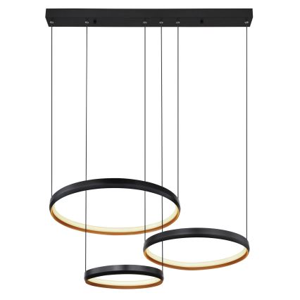 Globo - LED Zatemnitveni lestenec na vrvici LED/55W/230V 2700-6000K + Daljinski upravljalnik