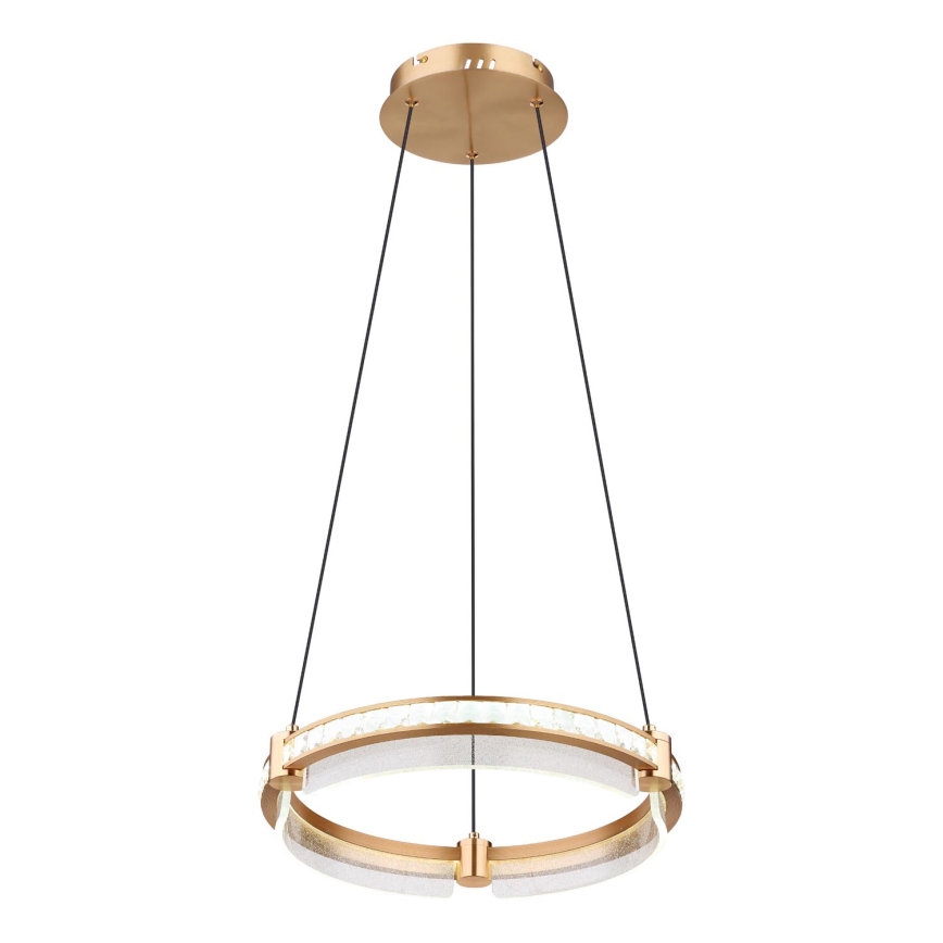 Globo - LED Zatemnitveni kristalni lestenec na vrvici LED/36W/230V 2700K-6000K + Daljinski upravljalnik