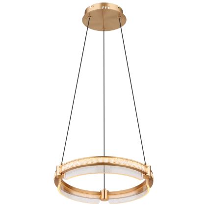 Globo - LED Zatemnitveni kristalni lestenec na vrvici LED/36W/230V 2700K-6000K + Daljinski upravljalnik