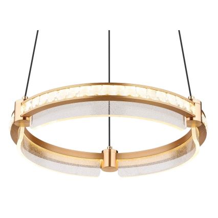 Globo - LED Zatemnitveni kristalni lestenec na vrvici LED/36W/230V 2700K-6000K + Daljinski upravljalnik