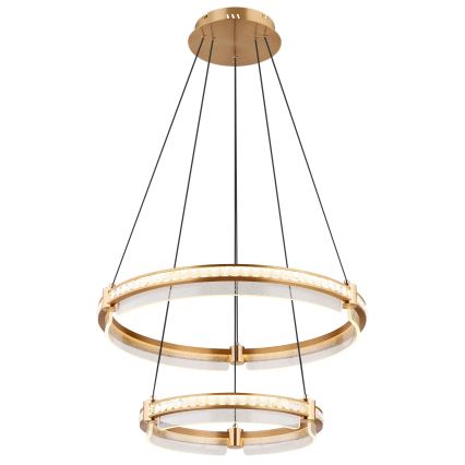 Globo - LED Zatemnitveni kristalni lestenec na vrvici LED/78W/230V 2700K-6000K + Daljinski upravljalnik