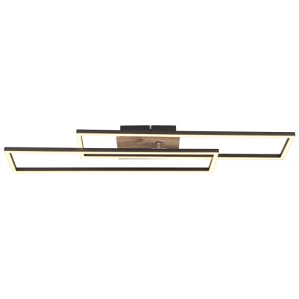 Globo - LED Stropna svetilka LED/30W/230V 3000K 60x80 cm črna