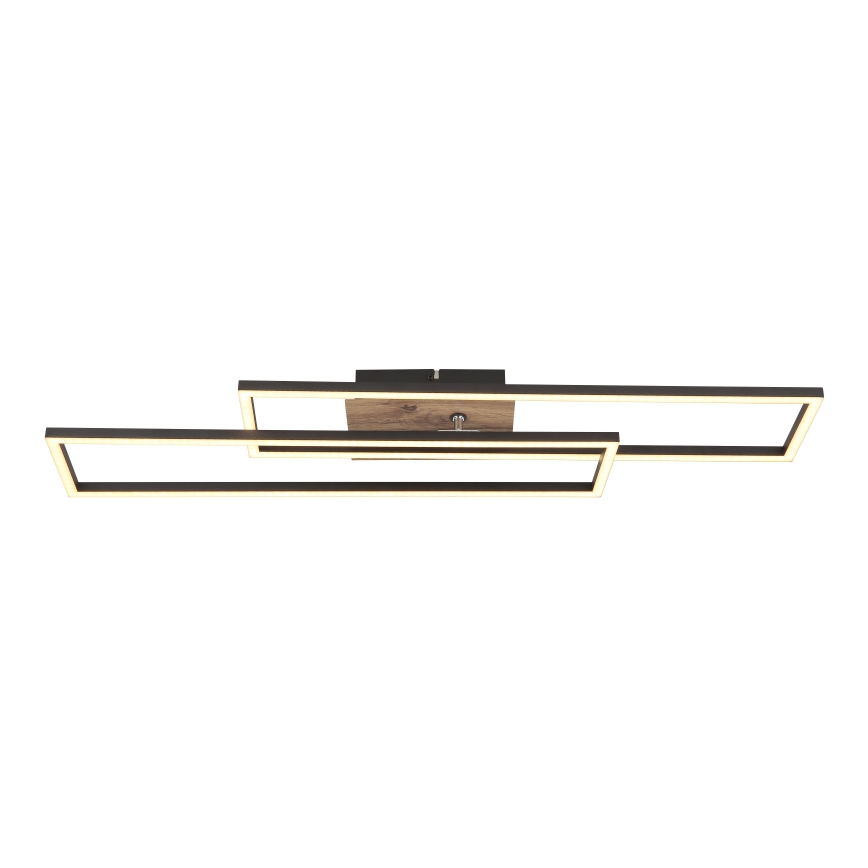 Globo - LED Stropna svetilka LED/30W/230V 3000K 60x80 cm črna