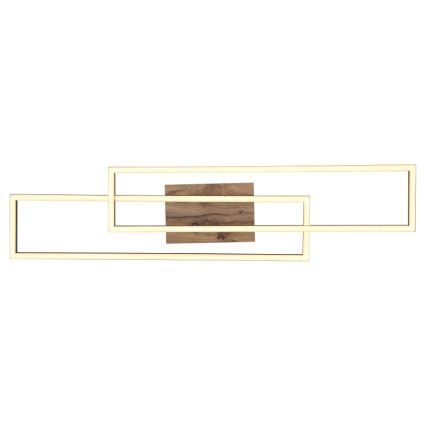 Globo - LED Stropna svetilka LED/30W/230V 3000K 60x80 cm črna