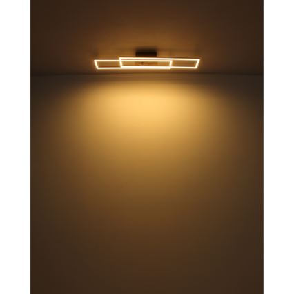 Globo - LED Stropna svetilka LED/30W/230V 3000K 60x80 cm črna