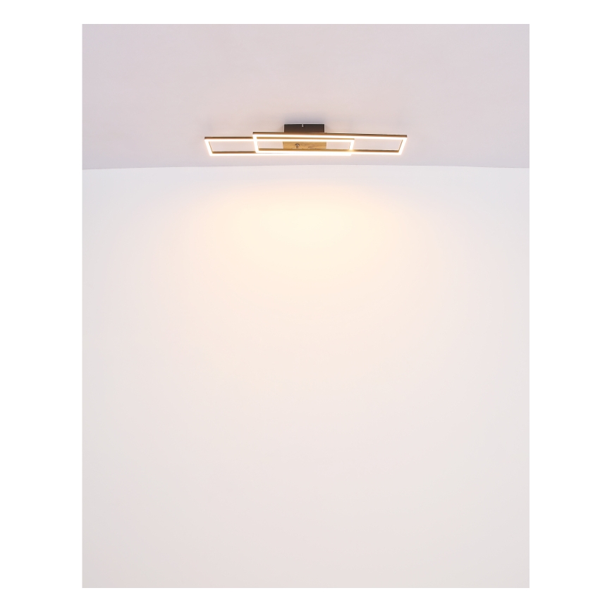 Globo - LED Stropna svetilka LED/30W/230V 3000K 60x80 cm črna