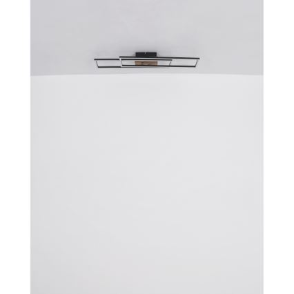 Globo - LED Stropna svetilka LED/30W/230V 3000K 60x80 cm črna
