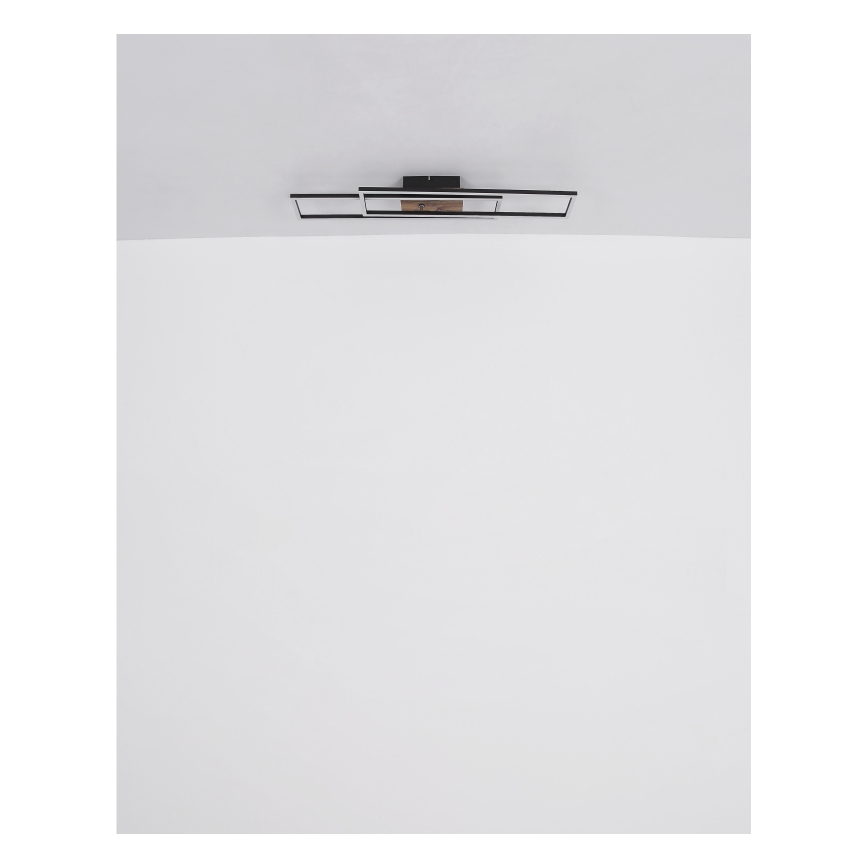 Globo - LED Stropna svetilka LED/30W/230V 3000K 60x80 cm črna