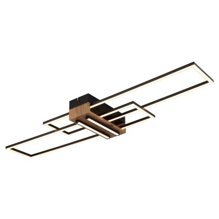 Globo - LED Stropna svetilka LED/40W/230V 3000K 25x100 cm črna