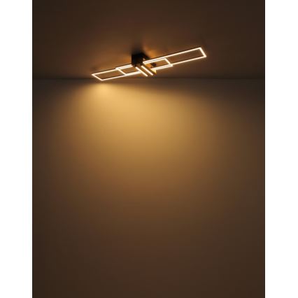 Globo - LED Stropna svetilka LED/40W/230V 3000K 25x100 cm črna