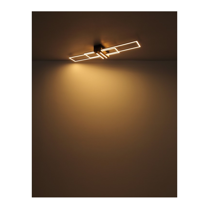 Globo - LED Stropna svetilka LED/40W/230V 3000K 25x100 cm črna