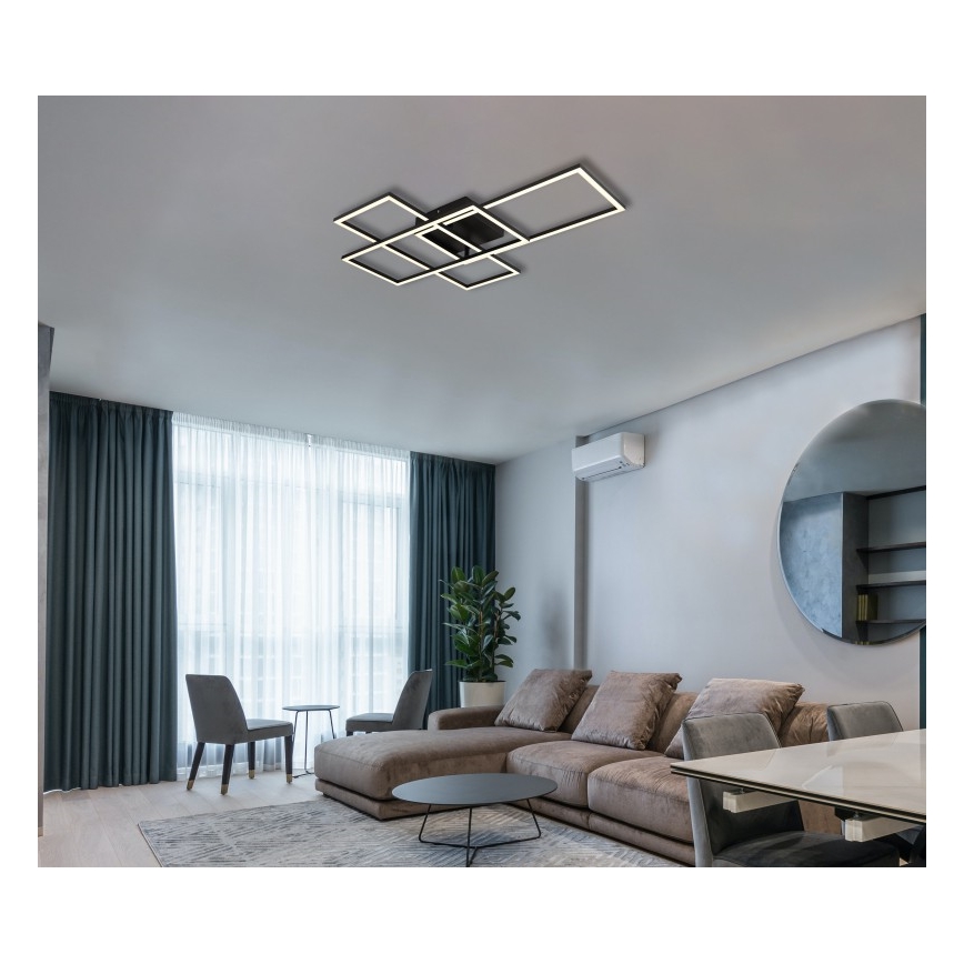 Globo - LED zatemnilna stropna svetilka LED/40W/230V 2700-6500K 51x74 cm Wi-Fi Tuya + daljinski upravljalnik