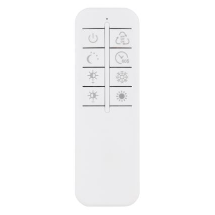 Globo - LED zatemnilna stropna svetilka LED/40W/230V 2700-6500K 51x74 cm Wi-Fi Tuya + daljinski upravljalnik