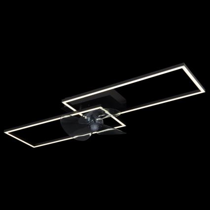 Globo - LED zatemnljivo stropno svetilo z ventilatorjem LED/38W/230V 3000-6500K + daljinsko upravljanje