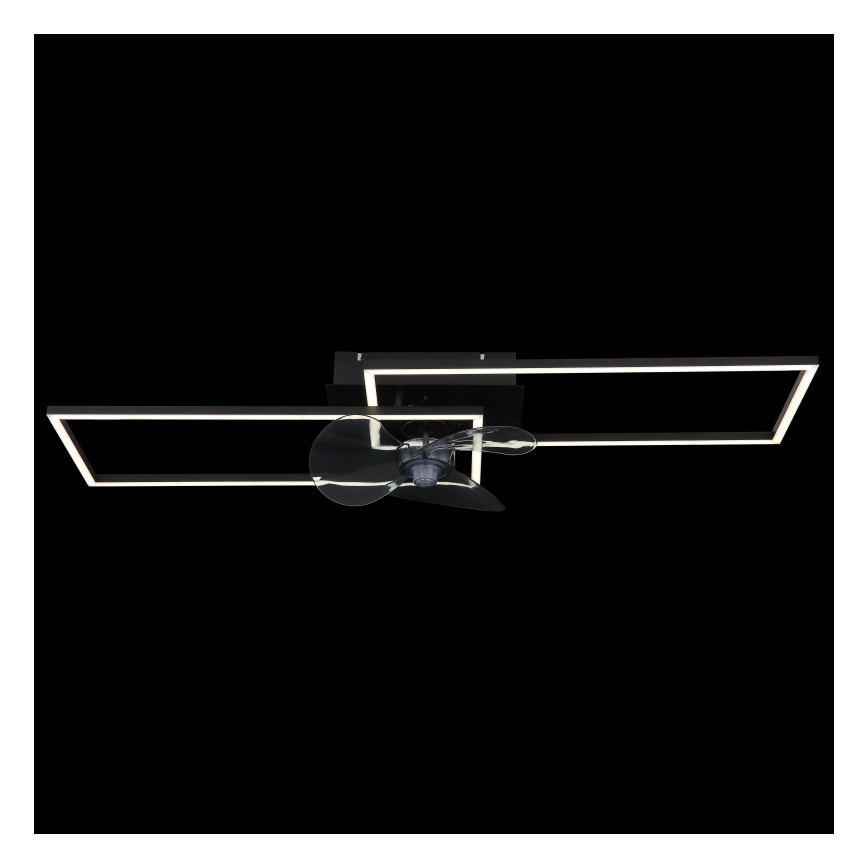 Globo - LED zatemnljivo stropno svetilo z ventilatorjem LED/38W/230V 3000-6500K + daljinsko upravljanje