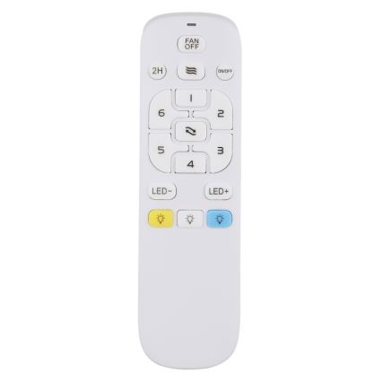 Globo - LED zatemnljivo stropno svetilo z ventilatorjem LED/38W/230V 3000-6500K + daljinsko upravljanje