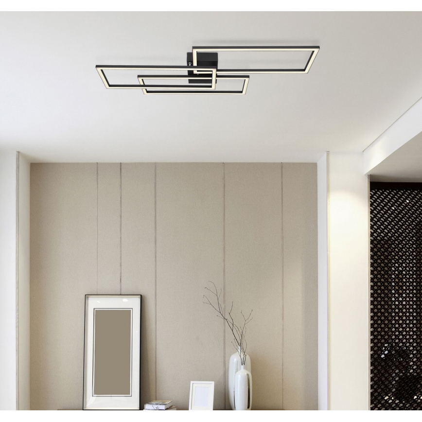 Globo - LED Zatemnitvena stropna svetilka LED/58W/230V 2700-6500K Wi-Fi Tuya + Daljinski upravljalnik