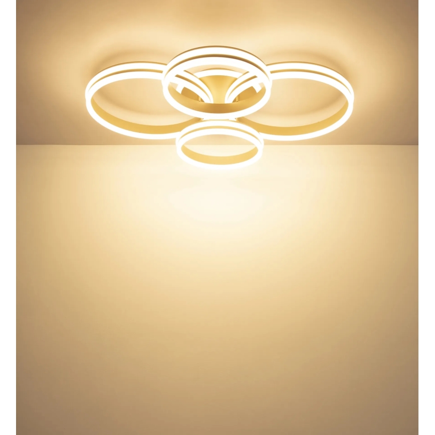 Globo - zatemnjiva LED stropna svetilka LED/92W/230V 3000K 68x84,5 cm
