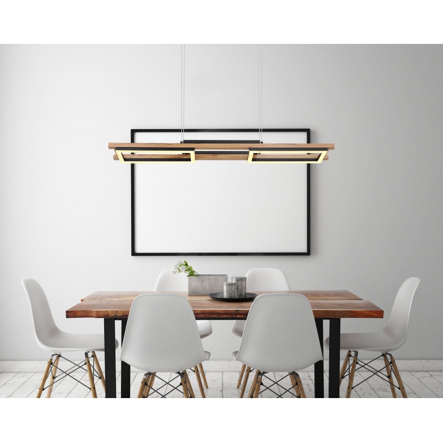 Globo - LED Lestenec na vrvici LED/30W/230V