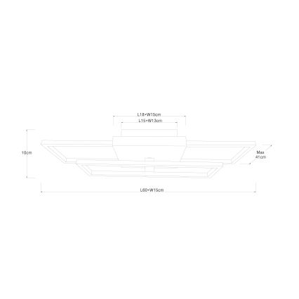 Globo - LED Stropna svetilka LED/18W/230V